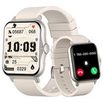 Smart Watch with Bluetooth Call Receive/Dial for Men Women,1.85" TFT HD Touch Screen Fitness Tracker, Smartwatch with Heart Rate Blood Oxygen Blood Pressure Sleep Monitor AI Voice for Android & iPhone