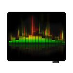 Nicokee Gaming Mouse Pad Cool Music Equalizer Non-Slip Rubber Mouse Pad for Computers, Laptop, Office, Home Rectangle Personalized Mousepad 9.5 Inch x 7.9 Inch