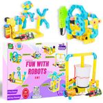 WitBlox Fun with Robots Compatible with Arduino Plug Fit Modular Electronics Circuits for Motors & Machines STEM Experiments Birthday Robotics Kits Gift Toys for Boys, Girls & Kids Age 8 9 10 11 12
