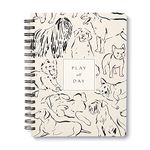 Compendium Spiral Notebook - Play All Day — A Designer Spiral Notebook with 192 Lined Pages, College Ruled, 7.5”W x 9.25”H