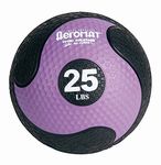 Deluxe Medicine Ball in Black and Purple (Deluxe)