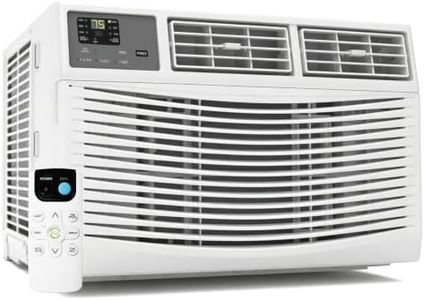 18000 BTU Window Air Conditioner, Cools Up to 1000 Sq.Ft, 56dB Quiet Operation, LED Display & Remote Control, 4-in-1 Modes, Eco & Sleep Mode, 24H Timer, Auto Restart, Washable Filter with Reminder