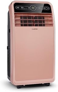 Klarstein Mobile Klimaanlage mit Abluftschlauch, 4-in-1 Klimagerät mit Ventilator, Luftentfeuchter & Nachtmodus, Kleine & Portable Klimaanlage mit App-Steuerung, 12000 BTU Niedrig Verbrauch