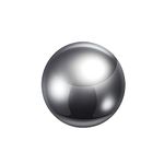 HARFINGTON Precision Balls 34mm Diameter G10 Chrome Steel Ball for Bearings, Silver