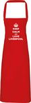 Hippowarehouse Keep Calm and Love Liverpool Apron kitchen cooking painting DIY onesize adult