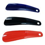 SIMPLECOOL Plastic Shoe Horn, Portable Travel Shoe Horns. Durable Shoe Spoon Shoe Helper for Men Women Seniors Kids.