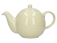 London Pottery Teapot with Strainer, Off-white, 4 Cup (900 ml)