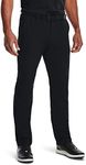 Under Armour Men's Drive Pants, Black (001)/Halo Gray, 38W x 30L