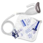 Reusable Portable CLOSE FIT Comfort MALE Advantage Urinal System with Spill Proof Collection Bag