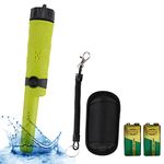 DEWINNER Metal Detector Fully IP68 Waterproof with High Sensitivity Pinpointing Finder Probe, 360° Search High Accuracy Treasure Bounty Hunting for Adults Junior Kids