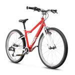 woom 5 Children’s Bicycle for Kids 6-8 Years Old, 24-Inch Wheels, Lightweight Bike with Handbrake & 8-Speed Shifter for Boys & Girls - Red