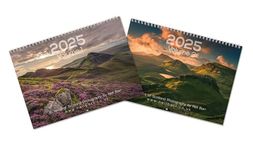 2025 Scotland Calendars - A4 (A3 open) Scottish landscape photography calendars 2025 - TWO Versions available by Neil Barr of NB Photography