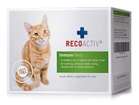 RECOACTIV Immune Tonic for cats, 3 x 90 ml, dietary supplement to boost the immune system and prevent nutritional deficiencies, effective dietary appetite stimulant