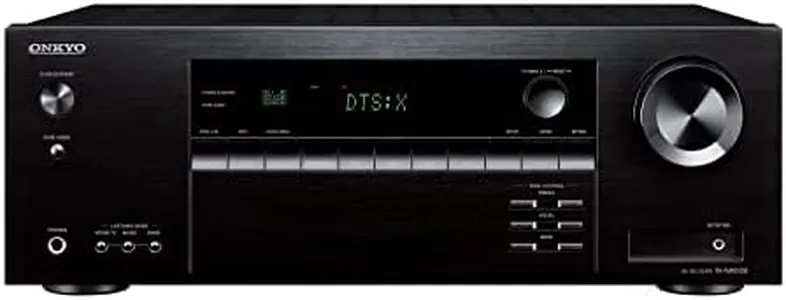 Onkyo TX-NR5100 7.2-Channel 8K Smart AV Receiver Smart Home Ecosystem integrates with Apple Airplay, Alexa, Google apps