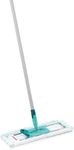 Leifheit Profi Floor Wiper Micro Duo with Steel Handle, 42 cm, Mop, 55048, 42cm, Turquoise