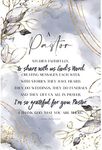 DEXSA A Pastor Wood Frame Wall Plaque | Made in the USA | Wonderful Gift | Inspirational Sentiment for Life's Memorable Moments | Metal Hanger and Easel on Back | Self-Standing or Wall Hanging | 6"x9"