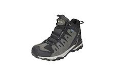 Eddie Bauer Clyde Hill Hiking Boots for Men Water Resistant, Multi-Terrain, Comfortable, Castlerock, 9 UK