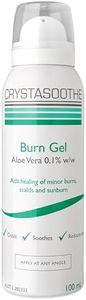 Crystasoothe Burn Gel - After Burn, Protective Gel to Cool and Soothe Minor Burns, Scalds And Sunburns. First Aid Burn Treatment Spray. 100ml Bottle