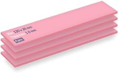 ARCTIC TP-1 (APT2012): Basic Thermal Pad, 120 x 20 x 1.0 mm (4 Pieces) - Thermal pad, Excellent Heat Conduction, Ideal Gap Filler, Easy Installation, Safe handling - Pink