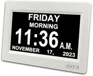 SSYA Digital Calendar Alarm Clock -