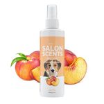 Bark2Basics Salon Scents Pet Grooming Cologne - 8 oz, Natural Professional Grade Perfume for Dogs and Cats, Long Lasting, Deodorizing, Made in USA (Peach Fizz)