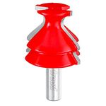 Freud 99-480 1/2-Inch Shank Base Cap Router Bit, Matches Industry Standard Profile No.163, One Size, Multi