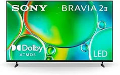 Sony BRAVIA 2 II 65 Inch 4K Ultra HD LED Smart TV with Google TV and Exclusive Features for PlayStation®5 (K-65S20M2), 2025 Model