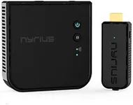 Nyrius Aries Prime Wireless Video HDMI Transmitter & Receiver for Streaming HD 1080p 3D Video & Digital Audio from Laptop, PC, Cable, Netflix, YouTube, PS to HDTV/Projector (NPCS549)