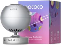 POCOCO Galaxy Projector, Star Projector Night Light, Home Planetarium for Children and Adults; in Bedrooms, Interiors; for Decoration, Sleep Aid and Relaxation - with 2 Discs