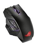 ASUS ROG Spatha X Wireless Gaming Mouse & charging stand - 12 programmable buttons, 67 hours battery, braided cables, 19,000 dpi optical sensor, 1000Hz polling rate, RGB