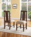 Modus Furniture 3F4166P Meadow Chair Wood, Brick Brown