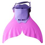 GALLDEALS Mermaid Monofin, Swim Fin for Kids, Girls, Boys, Monofin Mermaid Tails for Swimming