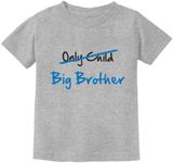 Only Child to Big Brother Shirt Bab