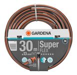 Gardena Premium Superflex Hose, 13 mm (1/2 inch), 30 m: Garden Hose with Power Grip Profile, 35 bar Burst Pressure, Highly Flexible, Keeps its Shape, Frost/UV Resistant (18096-20)