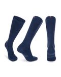 DANISH ENDURANCE Graduated Compression Socks Running, Organic Cotton, 14-18 mmHg, Flight socks, Women & Men