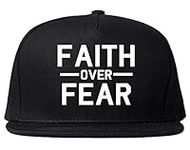 Faith Over Fear Mens Snapback Hat C