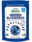 NATIERRA Premium Freeze-Dried Blueberries | Non-GMO & Vegan Blueberry | 0.7 Ounce (Pack of 1)