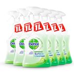 Dettol Antibacterial Spray, Lime and Mint, Multipack of 6 X 1L, Total 6L, Bathroom Cleaner Spray, Bathroom Cleaning, All Purpose Cleaner, Antibacterial, Disinfectant Spray, Household Cleaners