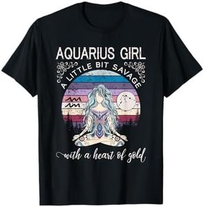 Aquarius Girl Birthday Shirt for Women - February Gift T-Shirt