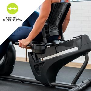 Schwinn 510R Recumbent Exercise Bike – Adjustable Seat, LCD Display