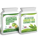 90 Garcinia Cambogia Fruit & Green Tea Extract Diet Weight Loss Fat Burner Pills Free Weight Loss Dieting Tips