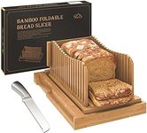 Bamboo Bread Slicer with Serrated K