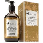 Argan Oil Conditioner - Natural Argan Oil of Morocco - Conditioner for Dry Damaged Hair, Moisturize, Softens and Hydrates Hair, Vegan and Sulphate Free, 300ml