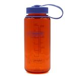 Nalgene Water Bottle - Lightweight Sustain Tritan BPA-Free Shatterproof Bottle for Backpacking, Hiking, Gym, 16 OZ, Wide Mouth, Marmalade Orange