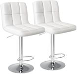 DUMOS Bar Stools Set of 2, Armless 