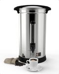 RIEDHOFF 100 Cup Commercial Coffee Urn, [Durable Construction] Large Coffee Urn Perfect For Church, Meeting rooms, Lounges, and Other Large Gatherings-16 L