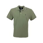 Champion Men's Legacy Polo Gallery Light Cotton Pique C-Logo Shirt, Green Gunmetal, S