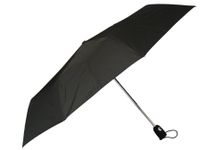 RainStoppers W035B Auto Open Auto Close Deluxe Mini Umbrella, 42-Inch (Black)