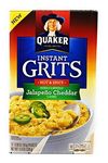 Quaker Instant Grits Jalapeno Cheddar Flavor 12 Servings