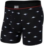 Saxx Men’s Underwear - Non-Stop Stretch Cotton Boxer Brief with Built-in Pouch Support and Fly – Underwear for Men